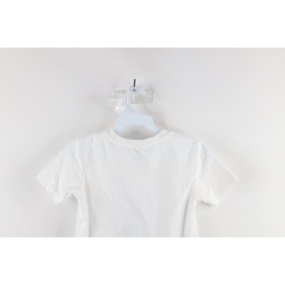 Nike Air Jordan Boys Small Faded Big Jumpman Logo Short Sleeve T-Shirt White - Picture 8 of 9